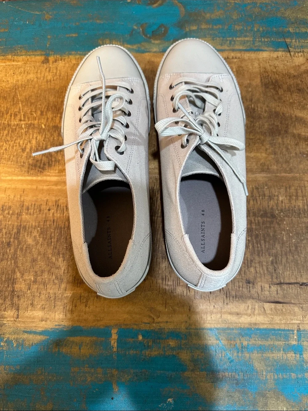 All Saints Canvas Low-Top Sneakers